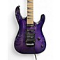 Used Jackson JS32 Dinky Trans Purple Solid Body Electric Guitar