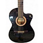 Used Ibanez GA5TCE Black Classical Acoustic Electric Guitar