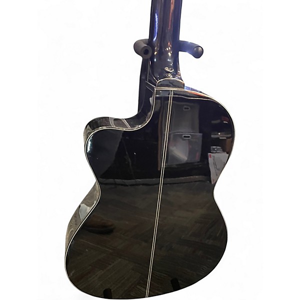 Used Ibanez GA5TCE Black Classical Acoustic Electric Guitar