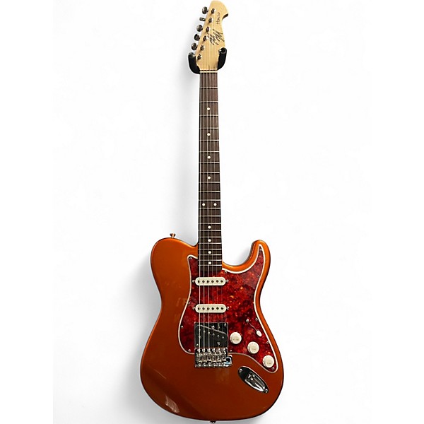 Used Mario Martin HONCHO Candy Tangerine Solid Body Electric Guitar