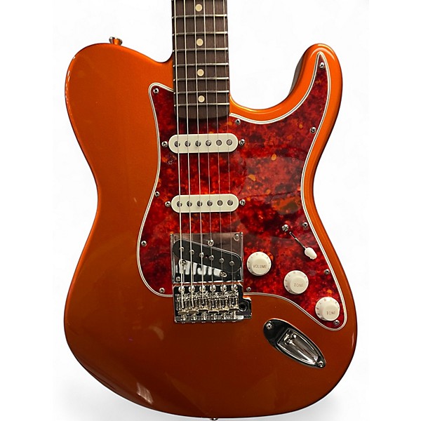 Used Mario Martin HONCHO Candy Tangerine Solid Body Electric Guitar