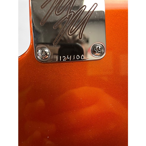 Used Mario Martin HONCHO Candy Tangerine Solid Body Electric Guitar