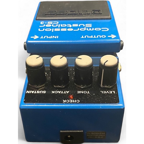 Used BOSS CS3 Compressor Sustainer Effect Pedal