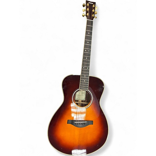 Used Yamaha LSTA 2 Color Sunburst Acoustic Electric Guitar