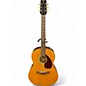 Vintage 1972 Yamaha FG75 Natural Acoustic Guitar thumbnail