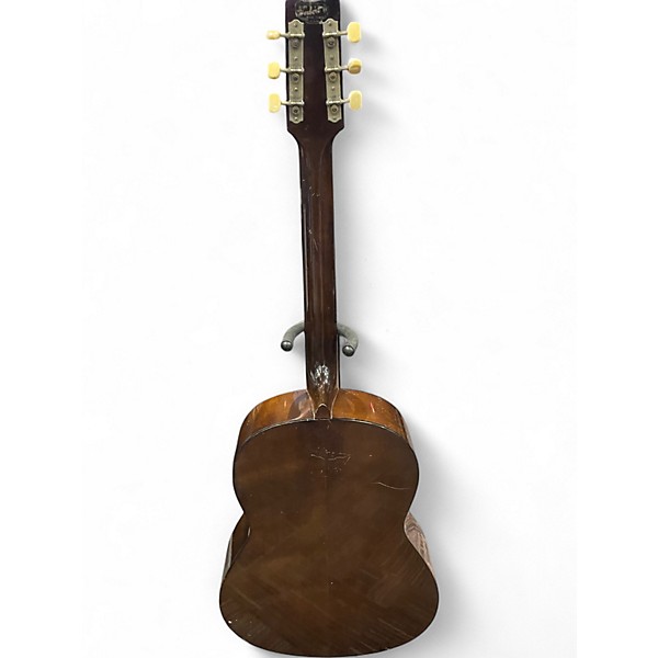 Vintage 1972 Yamaha FG75 Natural Acoustic Guitar