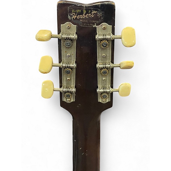 Vintage 1972 Yamaha FG75 Natural Acoustic Guitar