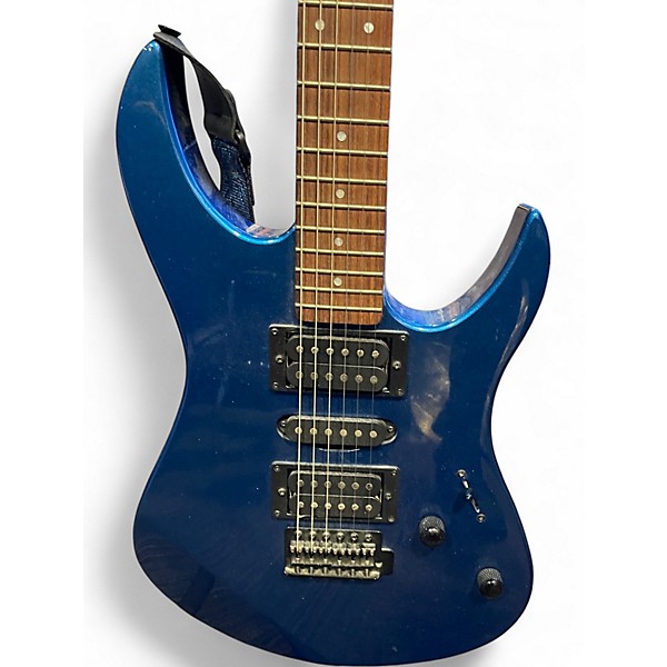 Used Yamaha RGX121 BLUE Solid Body Electric Guitar