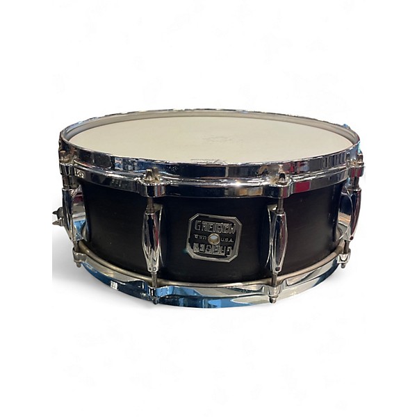 Used Gretsch Drums 14X4.5 Renown 57 Snare Black Drum