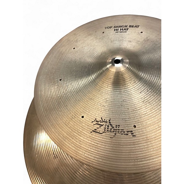 Used Zildjian 15in Quick Beat Hi Hat Top Cymbal