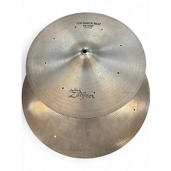 Used Zildjian 15in Quick Beat Hi Hat Top Cymbal