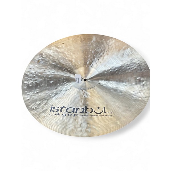 Used Istanbul Agop 21in Mel Lewis Signature Crash Ride Cymbal