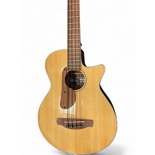 Used Ibanez AEGB30E Natural Acoustic Bass Guitar