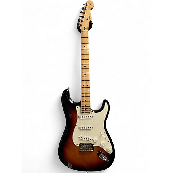 Used Fender Player Stratocaster 3 Tone Sunburst Solid Body Electric Guitar