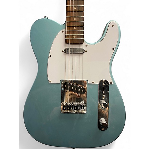 Used Squier LIMITED EDITION AFFINITY SERIES TELECASTER Ice Blue Metallic Solid Body Electric Guitar