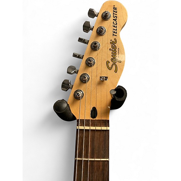 Used Squier LIMITED EDITION AFFINITY SERIES TELECASTER Ice Blue Metallic Solid Body Electric Guitar