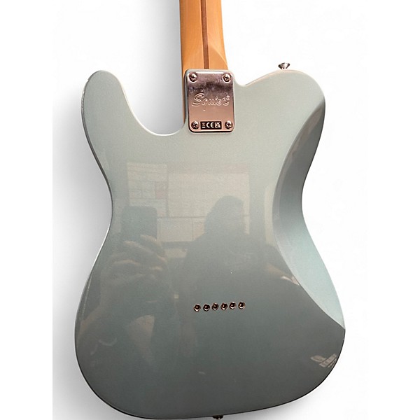 Used Squier LIMITED EDITION AFFINITY SERIES TELECASTER Ice Blue Metallic Solid Body Electric Guitar