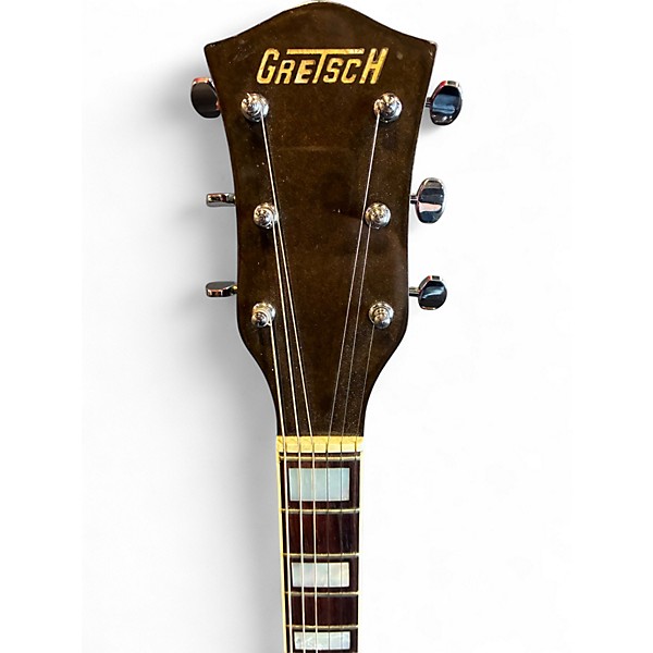 Vintage 1970s Gretsch Guitars 7566 Streamliner Cherry Hollow Body Electric Guitar