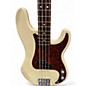 Used Fender Standard Precision Bass Olympic White Electric Bass Guitar