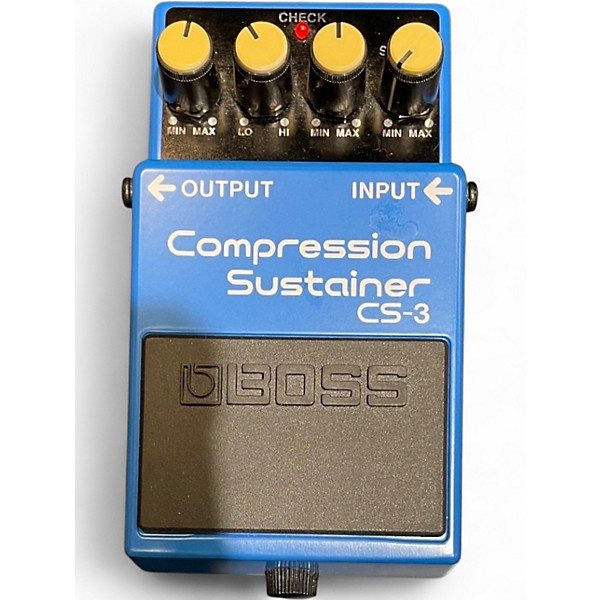 Used BOSS CS3 Compressor Sustainer Effect Pedal