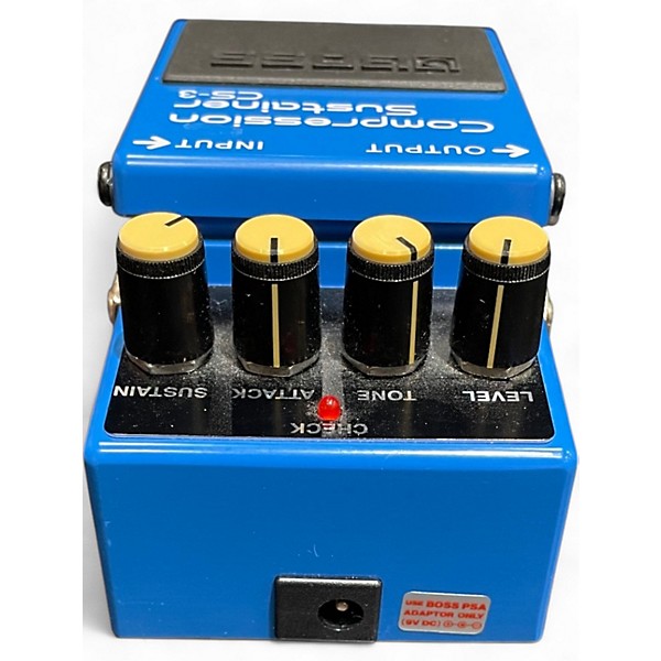 Used BOSS CS3 Compressor Sustainer Effect Pedal