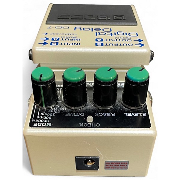 Used BOSS DD7 Digital Delay Effect Pedal