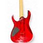 Used Ibanez RG321FMSP RG Series Crimson Red Trans Solid Body Electric Guitar