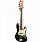 Used Squier Affinity Jazz Bass Black Electric Bass Guitar thumbnail