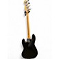 Used Squier Affinity Jazz Bass Black Electric Bass Guitar