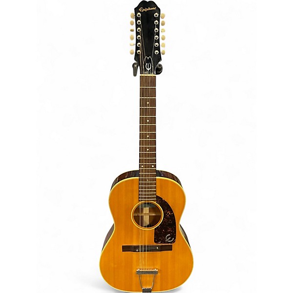 Used Epiphone FT85 SERENADER Natural 12 String Acoustic Guitar