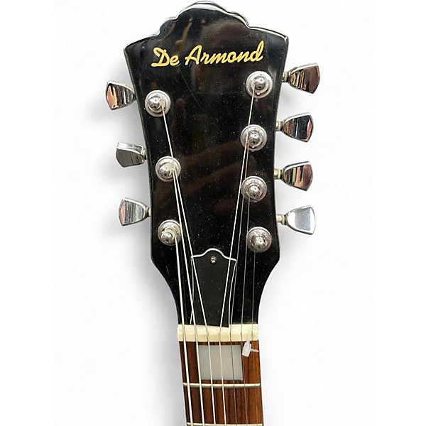 Used DeArmond S67 Gunmetal Gray Solid Body Electric Guitar