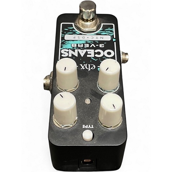 Used Electro-Harmonix oceans 3 verb Effect Pedal