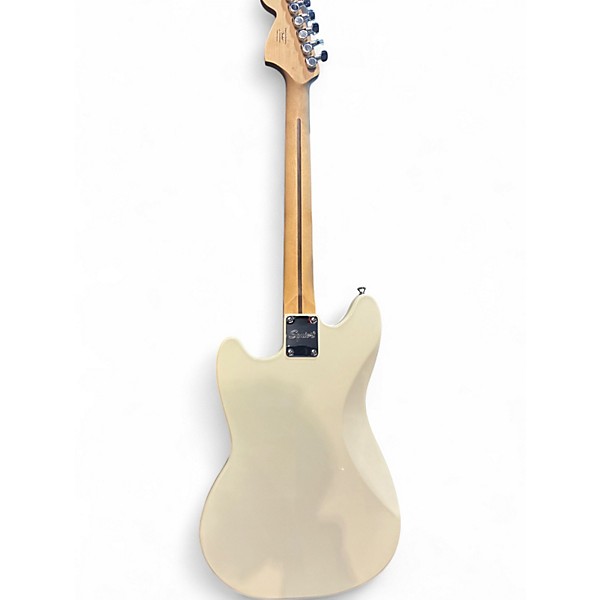 Used Squier Bullet Mustang HH Arctic White Solid Body Electric Guitar