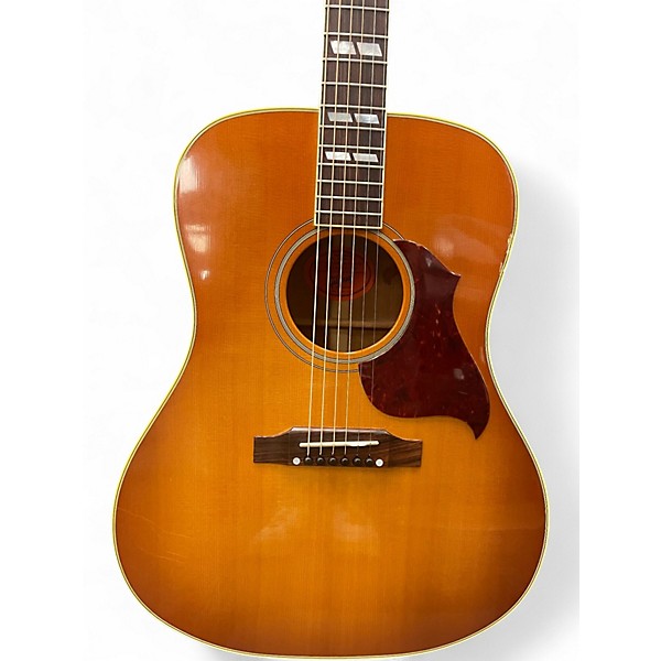 Used 2008 Gibson HUMMINGBIRD ARTIST 2 Color Sunburst Acoustic Guitar