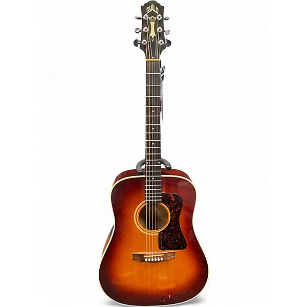 Vintage 1987 Guild D030A06 Cherry Sunburst Acoustic Guitar