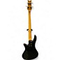 Used Schecter Guitar Research Raiden Deluxe 4 String Black Electric Bass Guitar