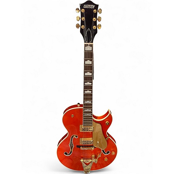 Used Gretsch Guitars 6120N Orange Hollow Body Electric Guitar