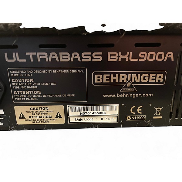 Used Behringer Ultrabass BXL900A 90W 1x12 Bass Combo Amp