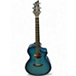 Used Breedlove Discovery Concert Cutaway Blue Acoustic Electric Guitar thumbnail
