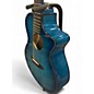Used Breedlove Discovery Concert Cutaway Blue Acoustic Electric Guitar