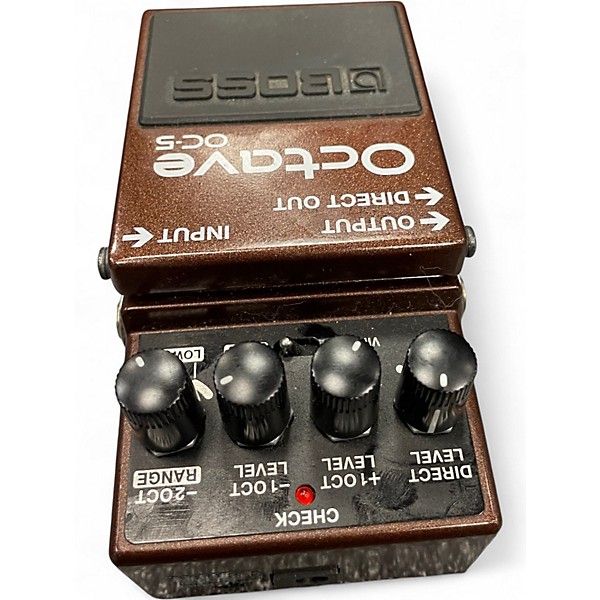 Used BOSS OC5 Effect Pedal