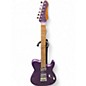 Used Grote SINGLE CUT Trans Purple Solid Body Electric Guitar thumbnail