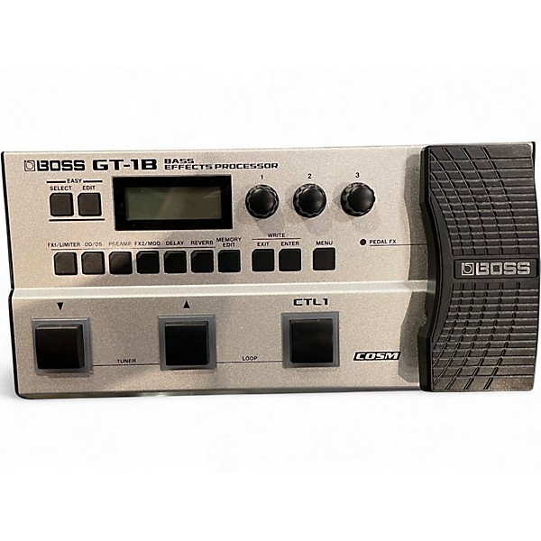 Used BOSS GT1B Bass Effect Pedal