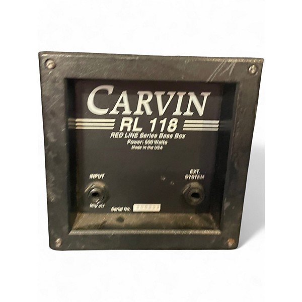 Used Carvin RL118 Bass Cabinet