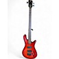 Used Spector Performer 4 Trans Red Electric Bass Guitar thumbnail
