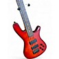 Used Spector Performer 4 Trans Red Electric Bass Guitar