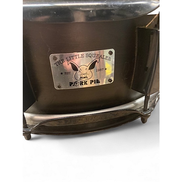 Used Pork Pie 5X12 Little Squealer Snare Black Drum