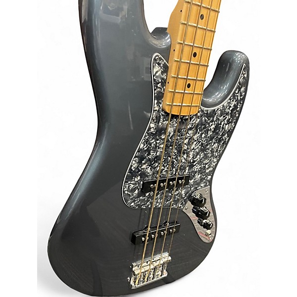 Used Fender American Standard Jazz Bass Charcoal Electric Bass Guitar