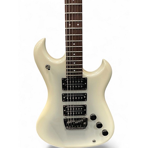 Used Electra westone Pearl White Solid Body Electric Guitar