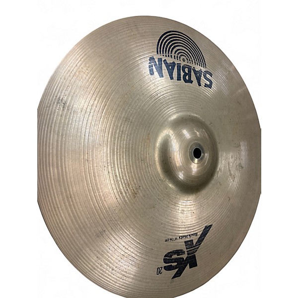 Used SABIAN 14in XS20 Rock Hi Hat Pair Cymbal